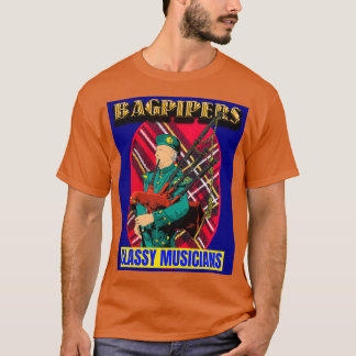 T-shirt Bagpipers Classy Musiciens 11
