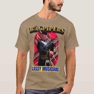 T-shirt Bagpipers Classy Musiciens 15