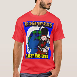 T-shirt Bagpipers Classy Musiciens 8