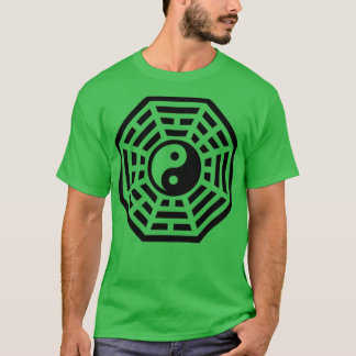 T-shirt Bagua Pakua Yin Yang Chi Feng Shui Martial Arts