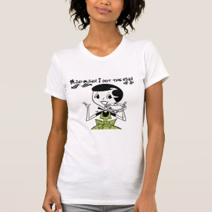 T-shirt Bague à billes rétro