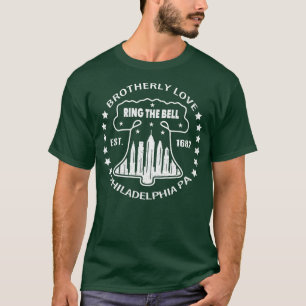 T-shirt Bague Bell Philadelphie Liberty Bell Brotherly