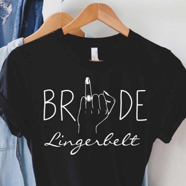 T-shirt Bague de doigt de fiançailles Cadeau de future mar (Créateur téléchargé)