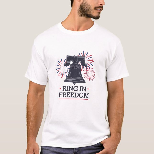 T-shirt Bague de liberté (Devant)