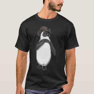 T-shirt Bague de mariage Penguin Groom