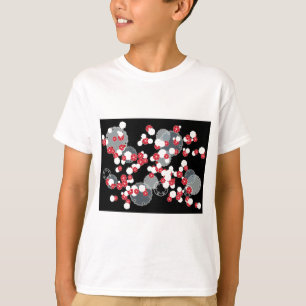 T-shirt Bague de neige de prune Jour de l'an