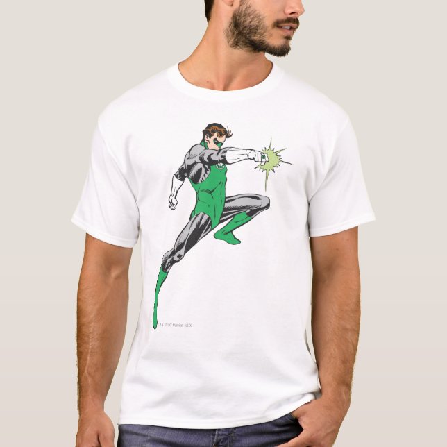 T-shirt Bague de pointes de lanterne verte (Devant)