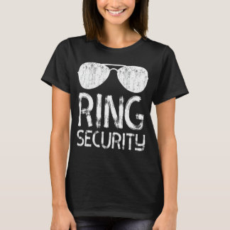 T-shirt Bague de sécurité Bearer Garçons Fête de mariage