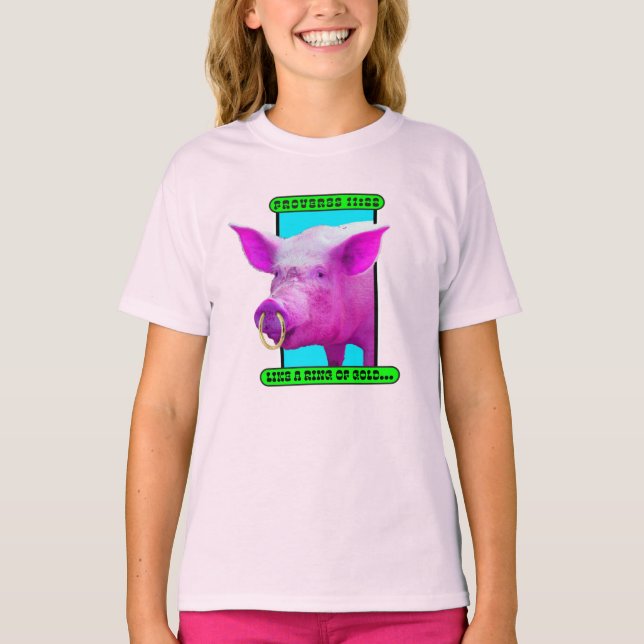 T-shirt Bague d'or (Devant)