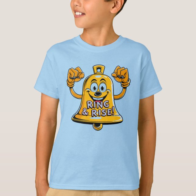 T-shirt Bague et montée - Motivation matinale et alarme ho (Devant)