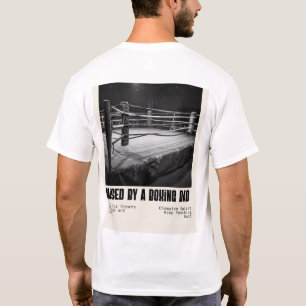 T-shirt Bague vintage élevée par un père de boxe