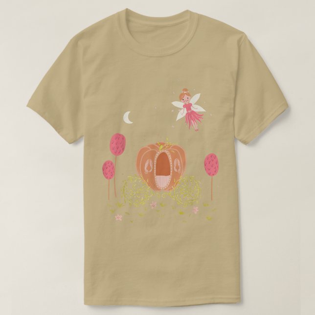 T-shirt Baguette Citrouille chic chic chic chic chic chic  (Design devant)