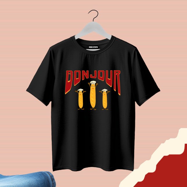 T-shirt Baguette française (Créateur téléchargé)