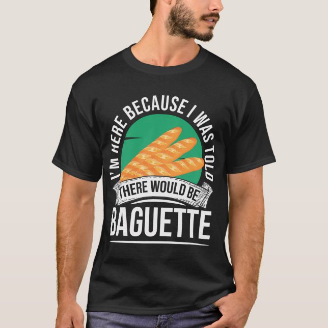 T-shirt Baguette française (Devant)