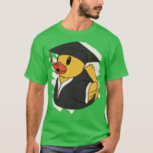T-shirt Baguette Graduate Rubber Ducky Squeaky Duck Gradua