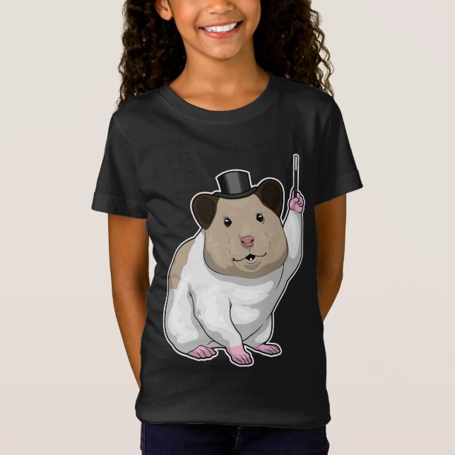 T-Shirt Baguette Magicien Hamster (Devant)