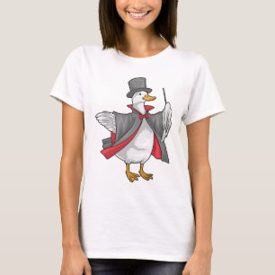 T-shirt Baguette magique de magicien canard