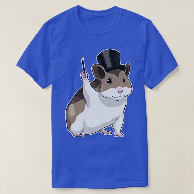 T-shirt Baguette magique de magicien hamster (Design devant)