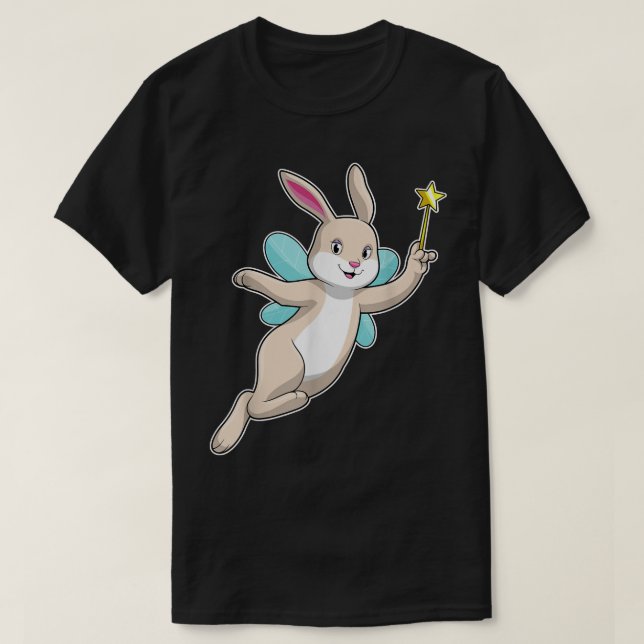T-shirt Baguette magique lapin (Design devant)