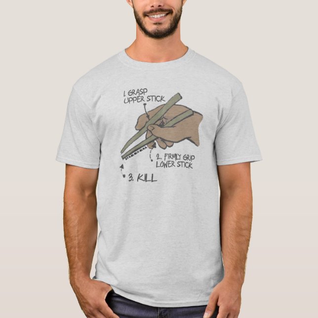 T-shirt Baguette Ninja (Devant)