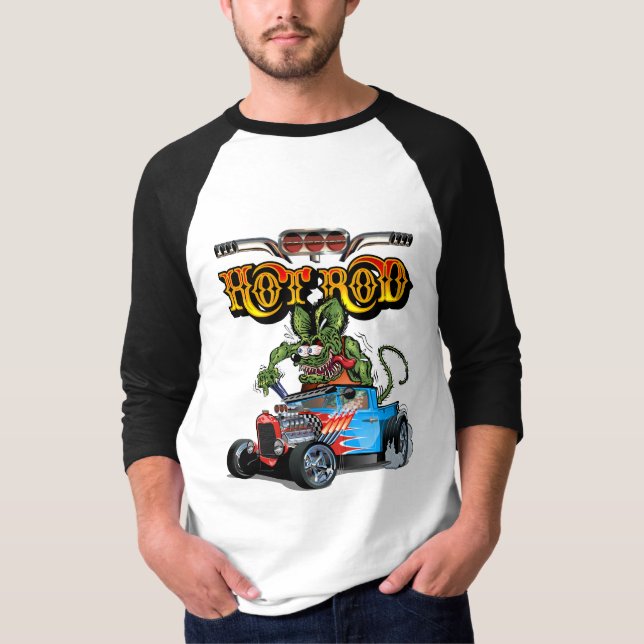 T-shirt Baguette rétro (Devant)