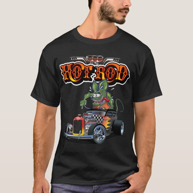 T-shirt Baguette rétro (Devant)
