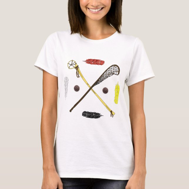 T-shirt Baguettes de crosse traditionnelles (Devant)