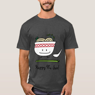 T-shirt Baguettes de cuillère de soupe du Vietnam de bol