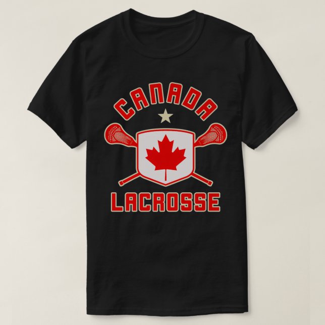 T-shirt Baguettes de lessive du drapeau du Canada (Design devant)