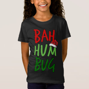 T-Shirt Bah Humbug Noël Père Noël Anti-Noël
