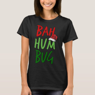 T-shirt Bah Humbug Noël Père Noël Anti-Noël