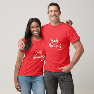 T-Shirt Bah Humbug pour hommes