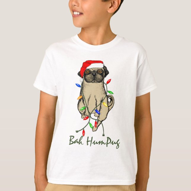 T-shirt Bah HumPug (Devant)