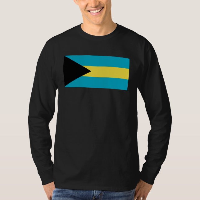 T-shirt Bahama Islands Flag  1 (Devant)