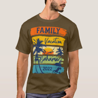 T-shirt Bahamas 2022 Caribe Family Vacation Matching Grou