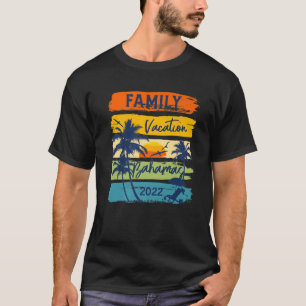 T-shirt Bahamas 2022 Caribe Family Vacation Matching Group