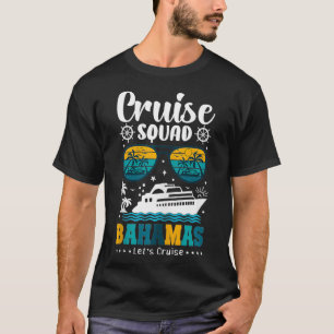 T-shirt Bahamas Croisière 2024 Vacance jumelée été famille