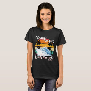 T-shirt Bahamas Croisière mer 2025 Famille Ami Groupe Voya