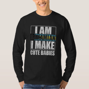 T-shirt Bahamas Drapeau Fiers Bahamiens Hommes & Femmes