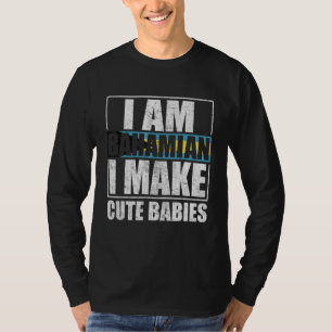 T-shirt Bahamas Drapeau Fiers Bahamiens Hommes & Femmes