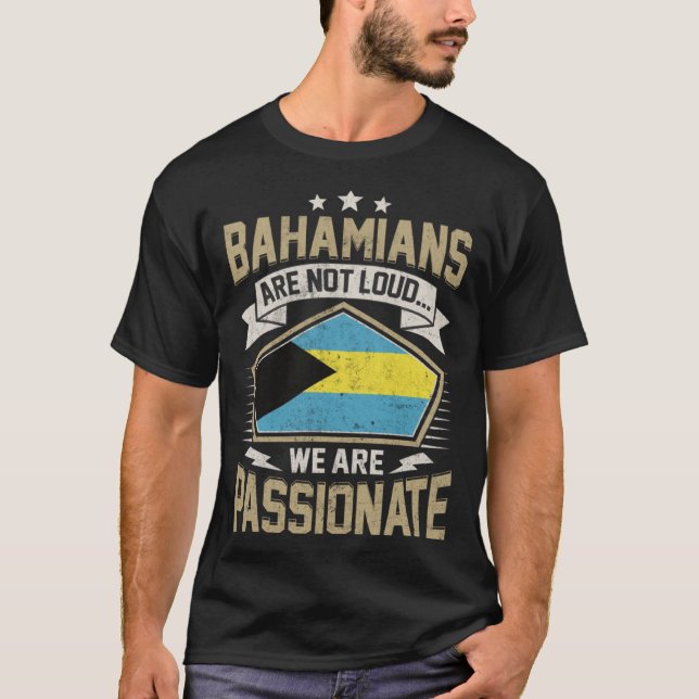 T-shirt Bahamas Flag Passionate Bahamians Girls & Women (Devant)