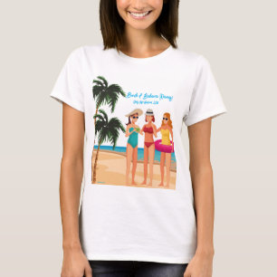 T-shirt Bahamas Girls Trip Bachelorette Party Vacances