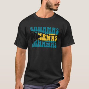 T-shirt Bahamas Nassau Beach Palmiers Vintages Vacances_1