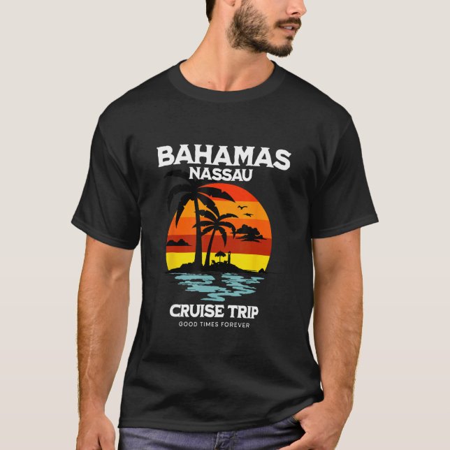 T-shirt Bahamas Nassau Cruise Trip Vacation Souvenir (Devant)