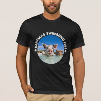 T-shirt Bahamas Pigs de natation Exuma