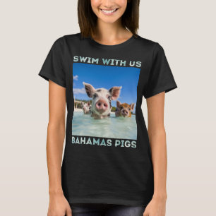 T-shirt Bahamas Pigs de natation Exuma