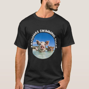 T-shirt Bahamas Pigs de natation Exuma