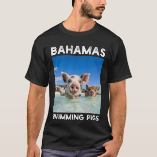 T-shirt Bahamas Pigs de natation Exuma