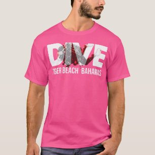 T-shirt Bahamas Plongée Tiger Beach Plongée Plongée plongé