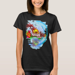 T-shirt Bahamas Souvenir de Nassau Travel Vintage Bahamian